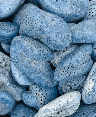 Rodado de coral azul