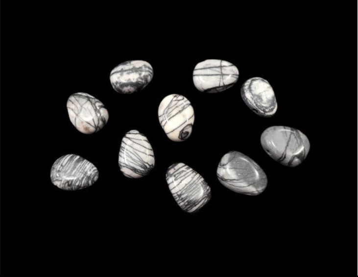 Colgante Caramelito de Jaspe Picasso – Piedra para Creatividad, Equilibrio Emocional y Conexión con la Tierra