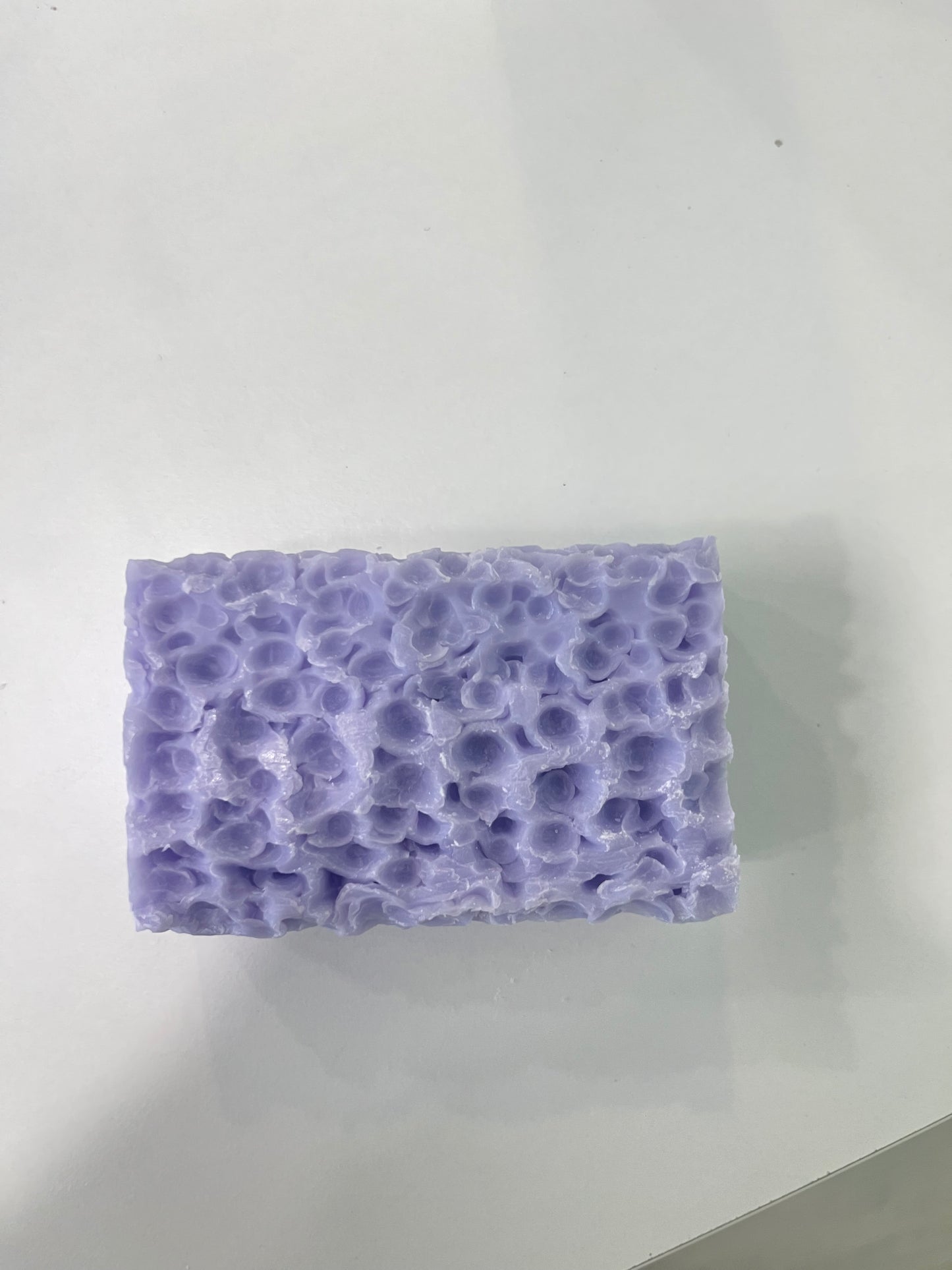 Jabón Corporal Bio de Lavanda con Textura de Esponja – Relajación Profunda y Limpieza Suave