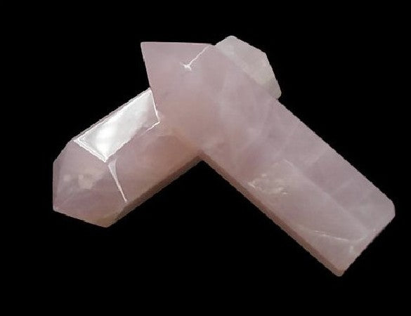 Generador cuarzo rosa 7cm x 2.5cm