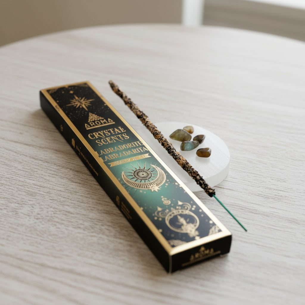 Incienso Crystal Labradorita - Aroma: Protección y Transformación