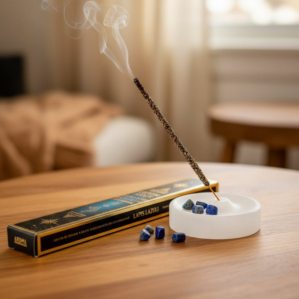Incienso Crystal Lapislázuli - Aroma: Sabiduría y Verdad