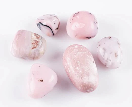 Rodado de Ópalo Rosa – Piedra Natural para Sanación Emocional y Amor Propio