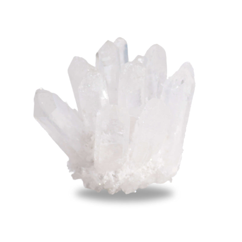 Racimo de Cuarzo Transparente (aprox 250-300 g 8 cm) asia oriental