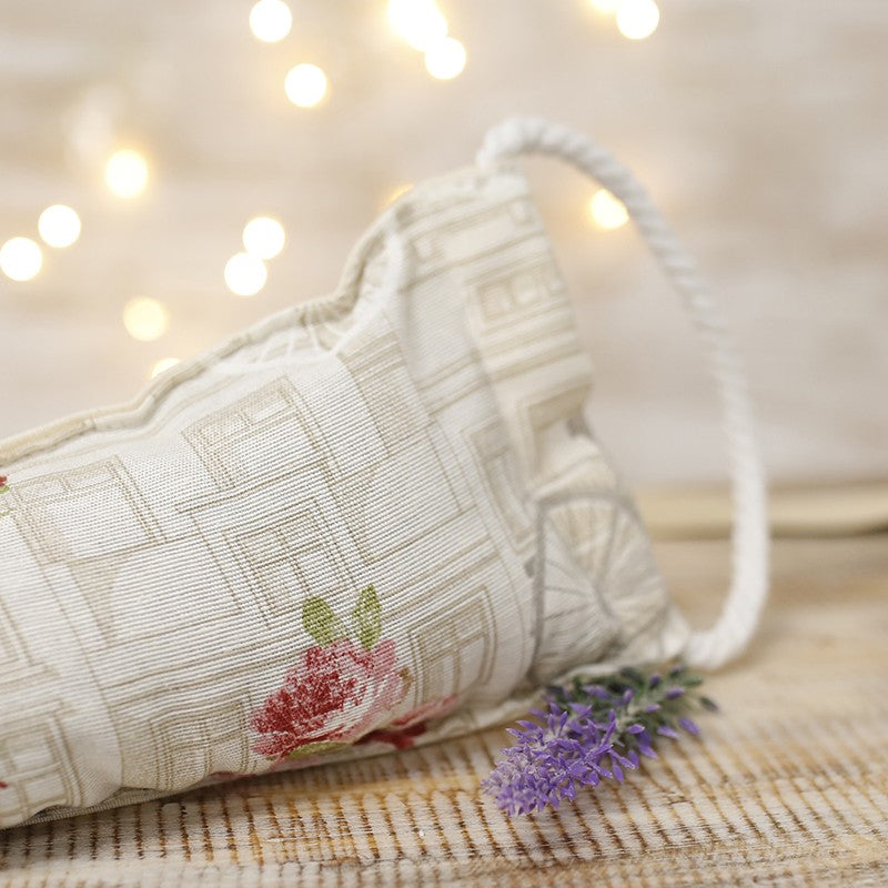 Saco térmico Relleno de hueso de aceituna y flores de lavanda