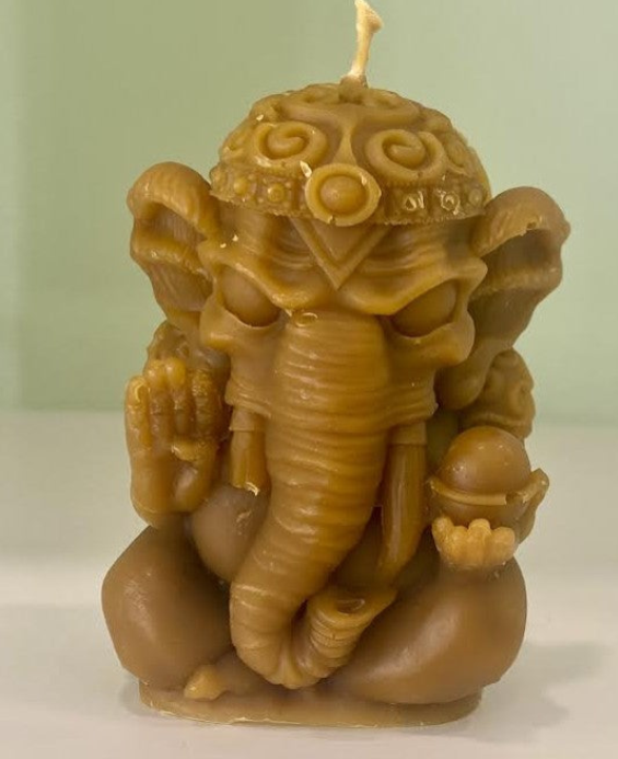 Vela de miel Ganesh