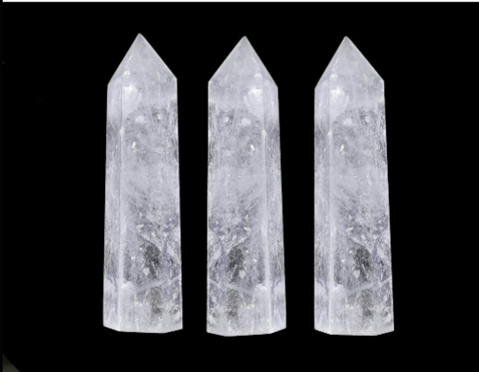 Generador de Cuarzo Transparente 7×2,5 cm – Cristal para Amplificación Energética, Claridad Mental y Sanación Espiritual