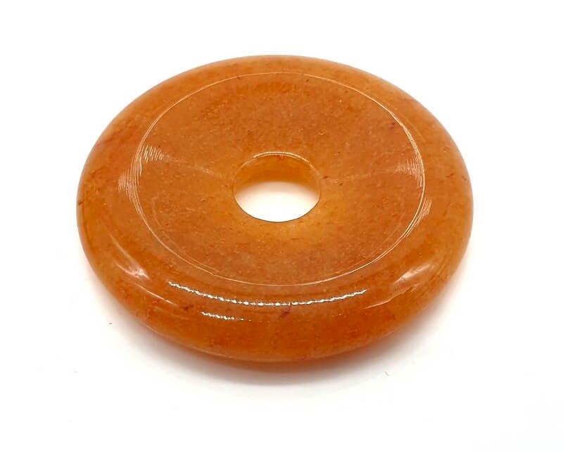 Donut de mineral natural de Aventurina Naranja 3cm