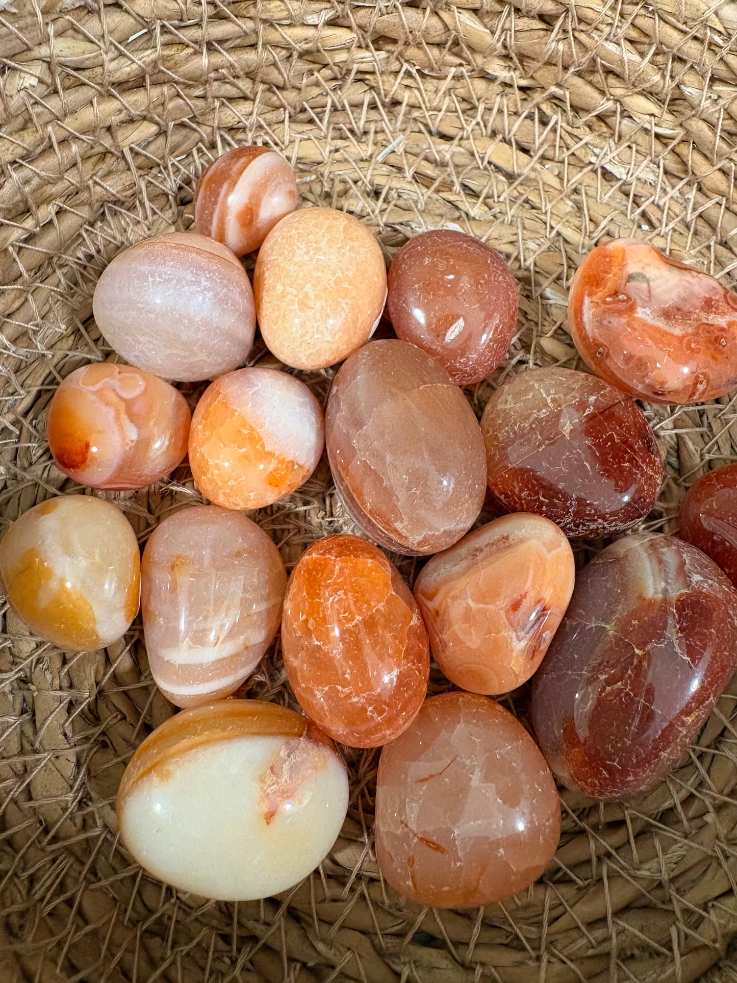 Rodado de Ágata Bandeada | Equilibrio Emocional y Protección Energética