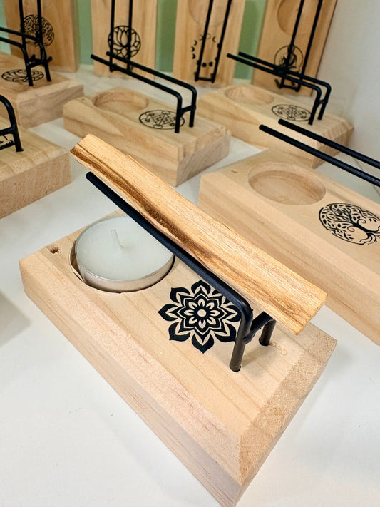 Quemador Artesanal de Palo Santo