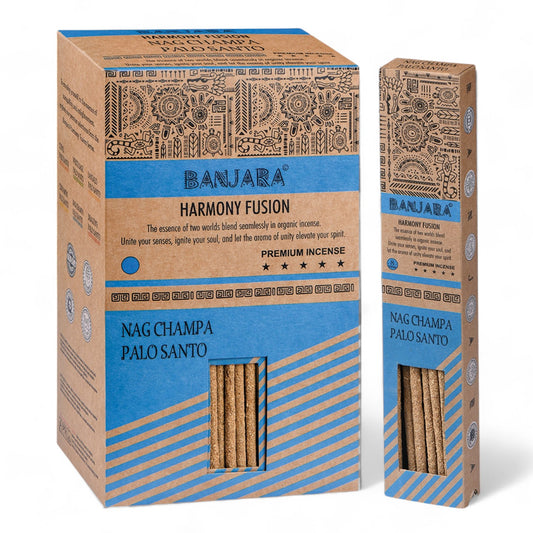 Incienso Banjara Palo Santo & Nag Champa | Limpieza Energética y Paz Interior