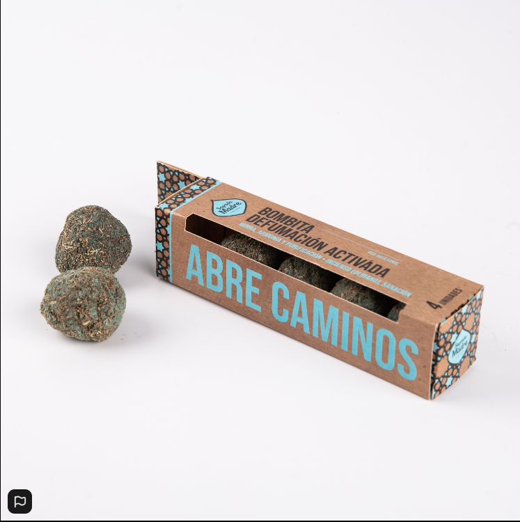 Caja de Incienso x4 Bombitas Abrir Camino – Limpieza Energética y Atracción de Nuevas Oportunidades