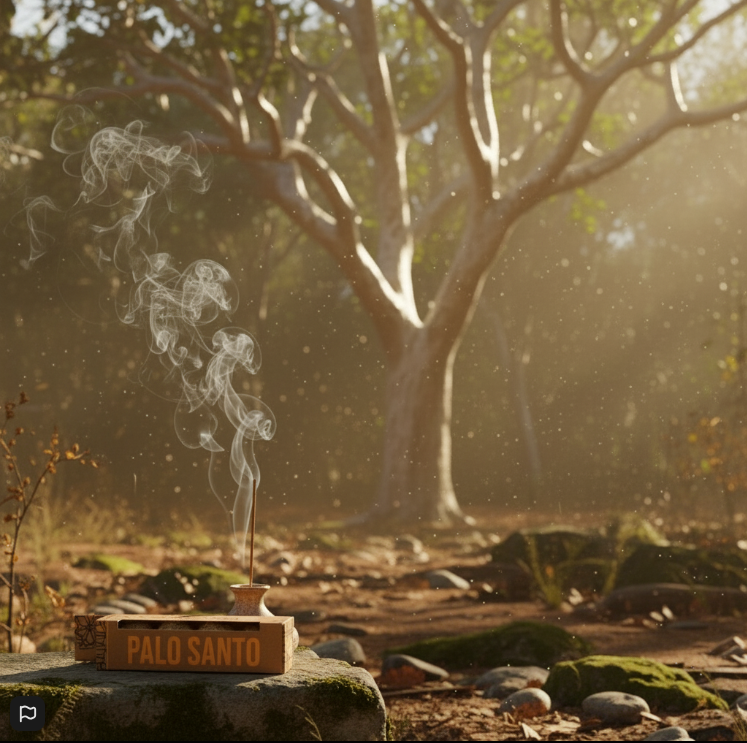 Caja de Incienso x4 Bombitas de Palo Santo – Limpieza Energética y Aromaterapia Natural