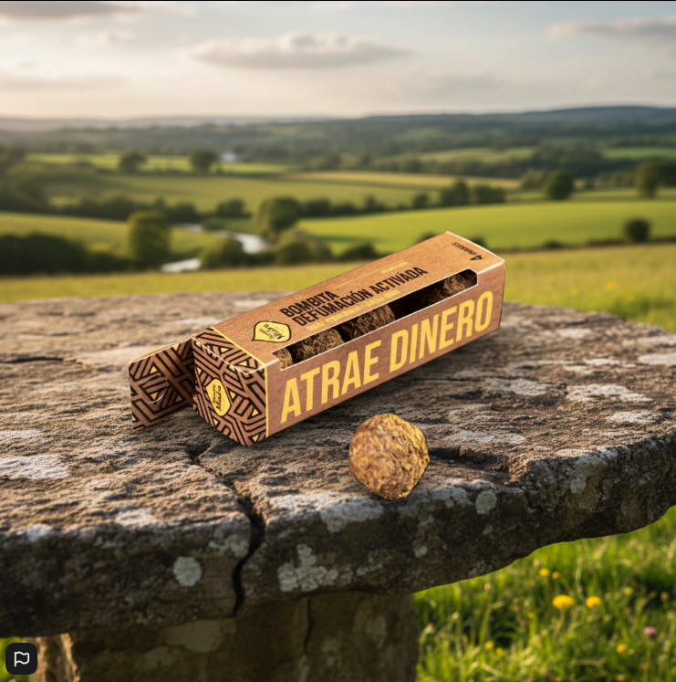 Caja de Incienso x4 Bombitas Atrae Dinero – Ritual de Prosperidad y Abundancia