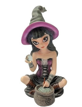 Dolly-Bruja Poción pintada a mano