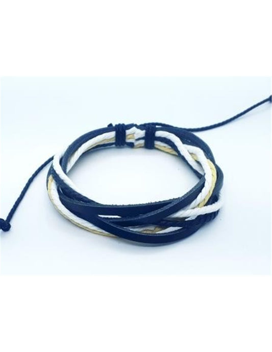 Pulsera Blanca, Negra y Amarilla