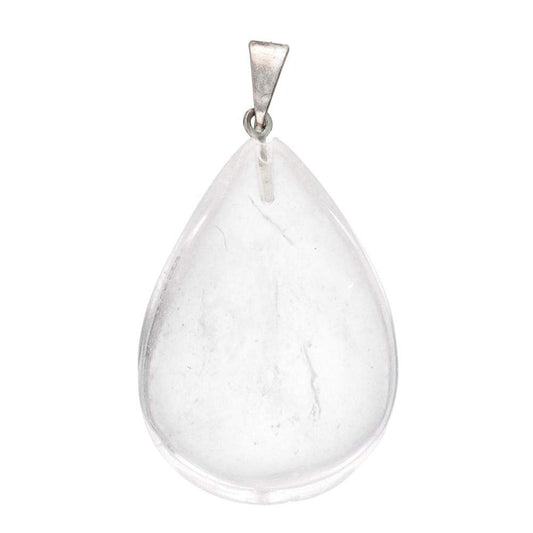 Colgante Gota de Cuarzo – Elegancia Natural y Energía Positiva