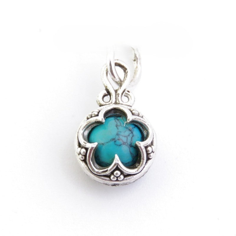 Colgante Gotland en plata de ley 925 con Turquesa