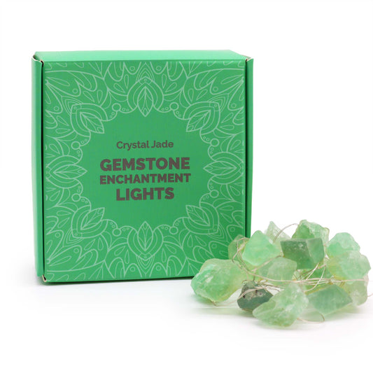 Luces Encantadas con Piedras Preciosas - Jade