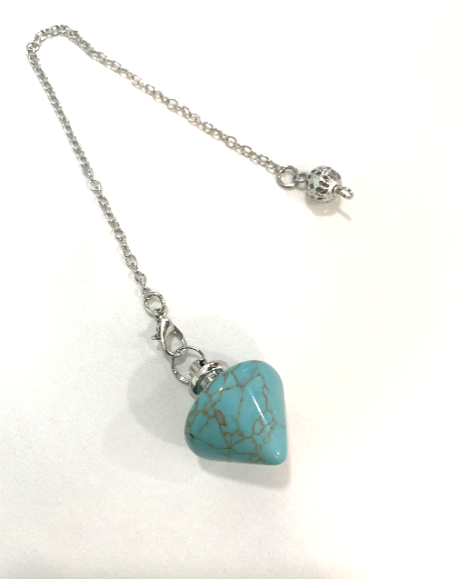 Péndulo de Radiestesia de Turquesa – Equilibrio Energético y Comunicación Clara