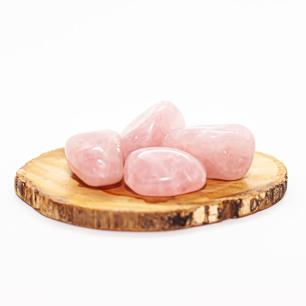Rodado de Cuarzo Rosa – Piedra Natural para Amor, Paz y Sanación Emocional