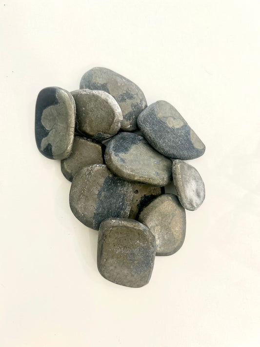 Rodado plano de pirita (2,25€ la unidad)