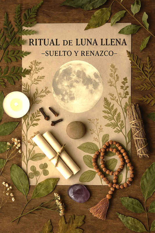 Ritual luna Llena Julio (Suelto y Renazco)