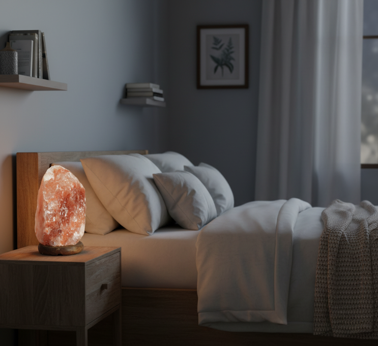 Lámpara sal natural de 2-3kg. 19.5cm