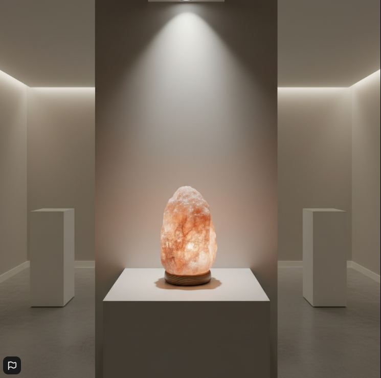 Lámpara sal natural de 2-3kg. 19.5cm