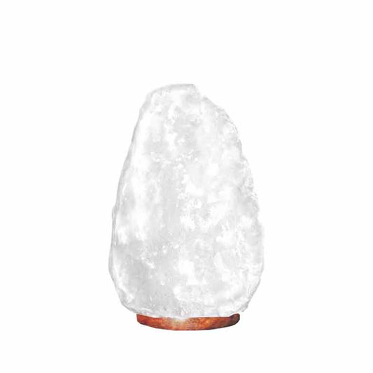 Lampara de Sal del Himalaya Blanca - aprox. 1.5 - 2 kilos