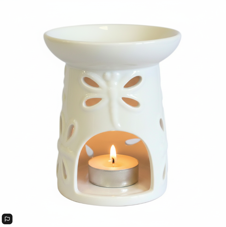 Quemador de Aceite Clásico Libélula – Aromaterapia y Decoración Espiritual